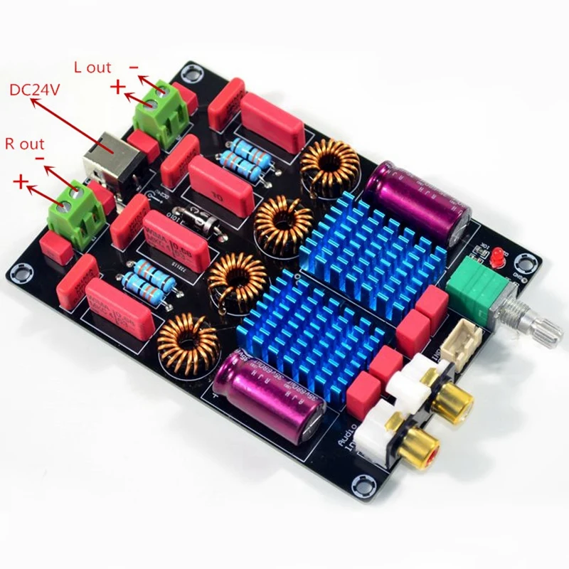 Tpa3116 2.0 Dual Chip Wima High-End Digital Power Amplifier Board(100W+100W