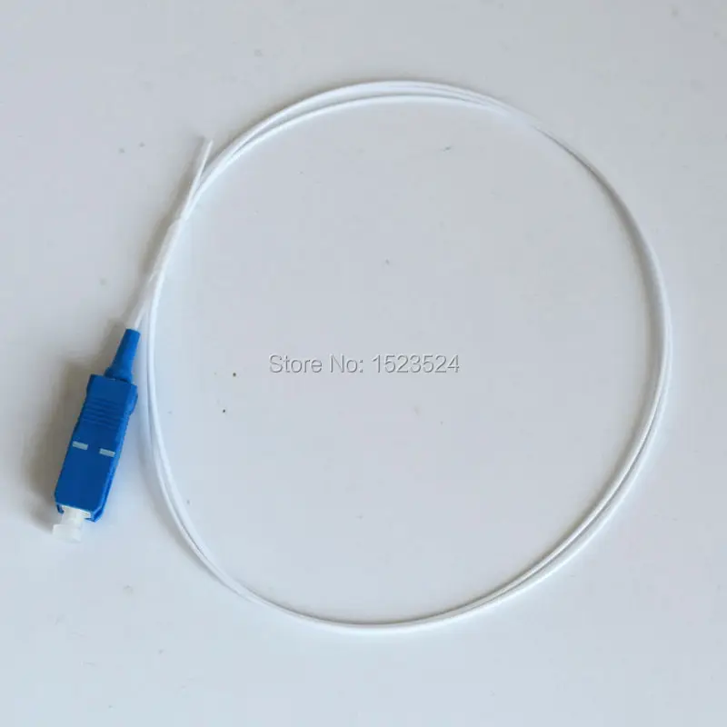 50 шт./лот sm sx ПВХ 0,9 мм 1 метры SC/UPC оптоволоконная косичка