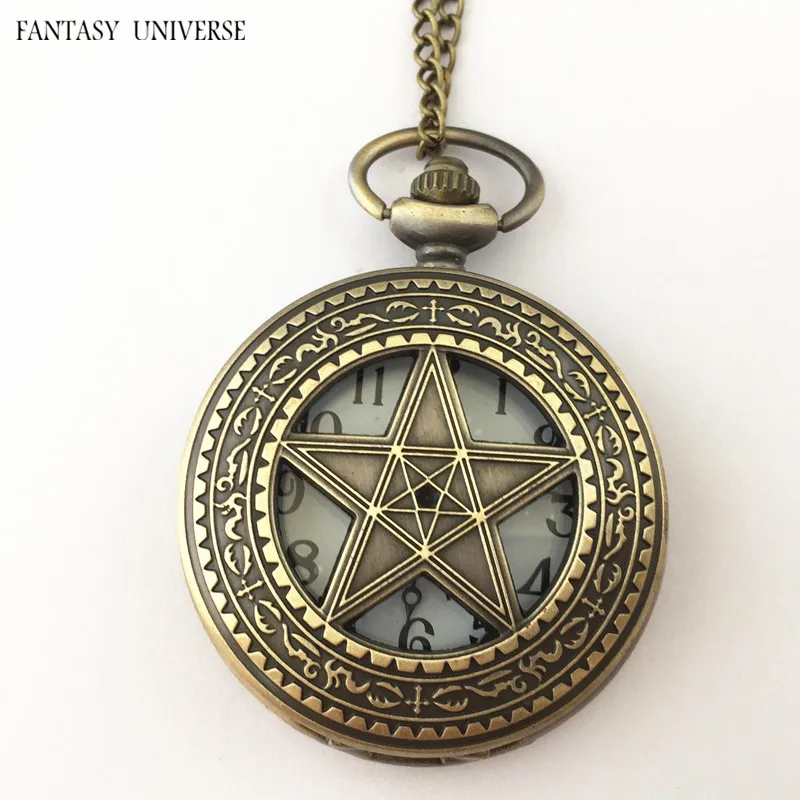 Fantasy Universe 20 шт. в партии карманные часы ожерелье HRAAAA82