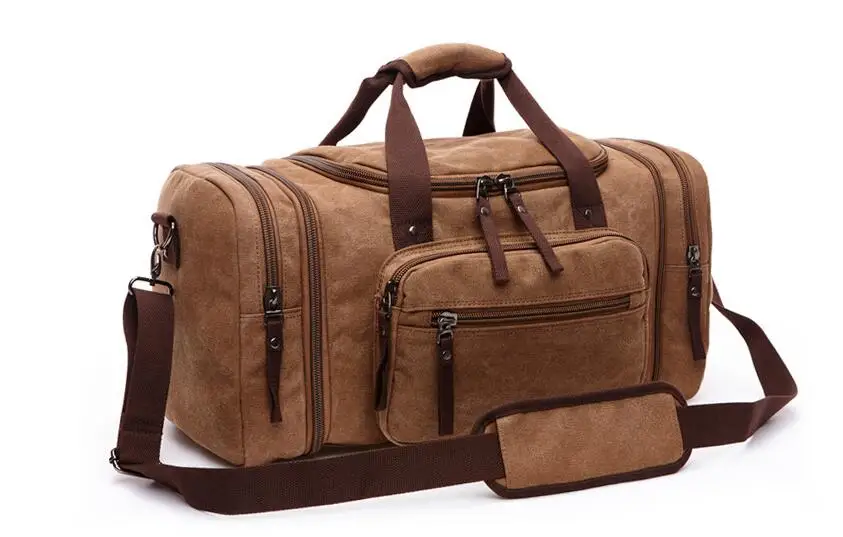 Новый мягкий холст для мужчин дорожные сумки вести чемодан сумки вещевой мешок Сумка вместительная сумка для путешествий большой выходные