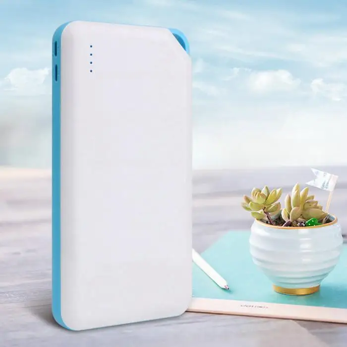 Charging Portable Office Large Fashion Output Bank Outdoor Charge Home 5V USB Fast Capacity 10000mAh Power 2A