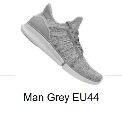 Man Grey EU44 Xiaomi Mijia спортивные мужские кроссовки IP67 дышащие мужские и женские кроссовки для уличной поддержки смарт-чип(не входит в комплект - Цвет: Man Grey EU44