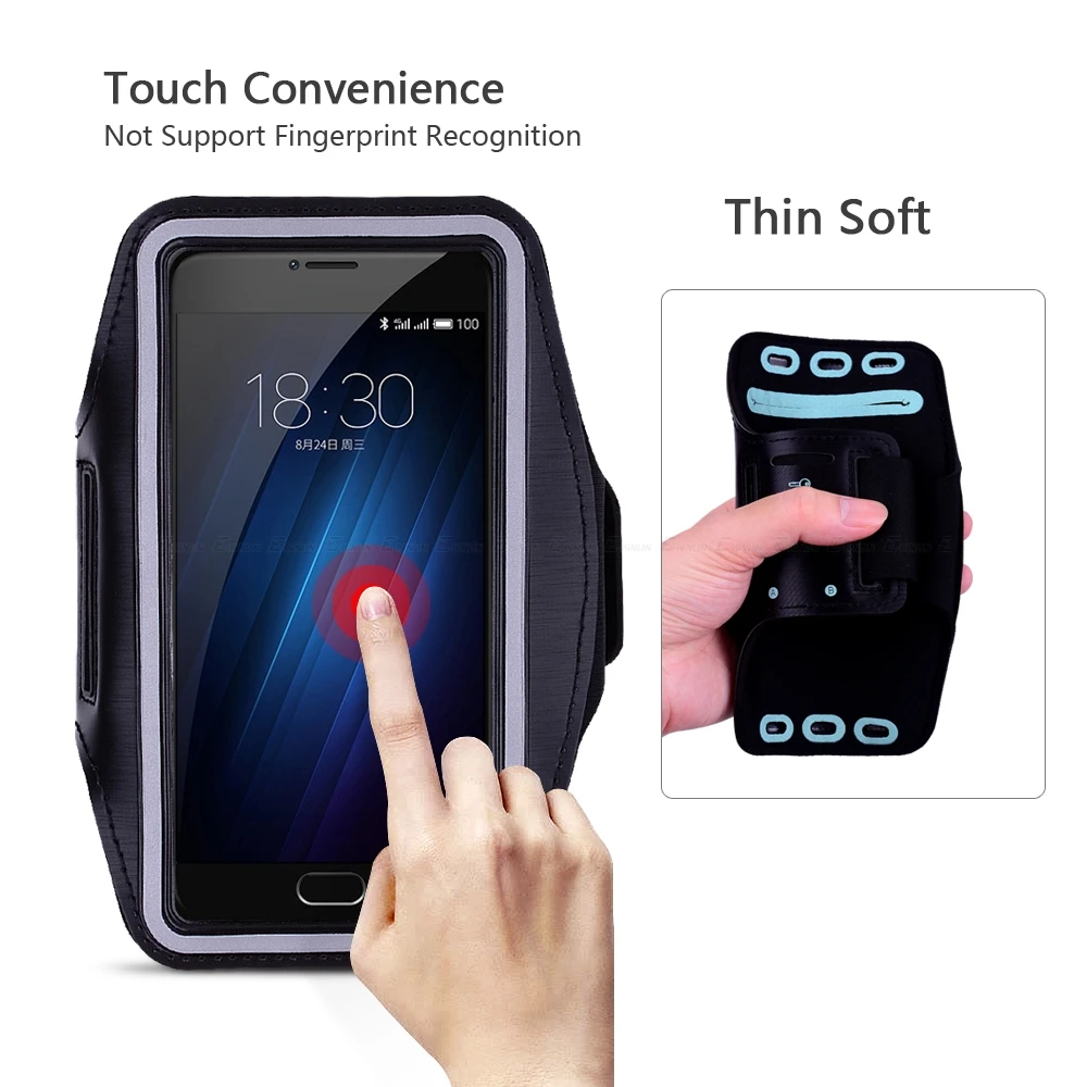Чехол на руку для Meizu M5 M3 M3s Mini Note Max M3x M3e MX6 MX5 MX5e U10 U20 Sport Running Gym Phone holder Bag