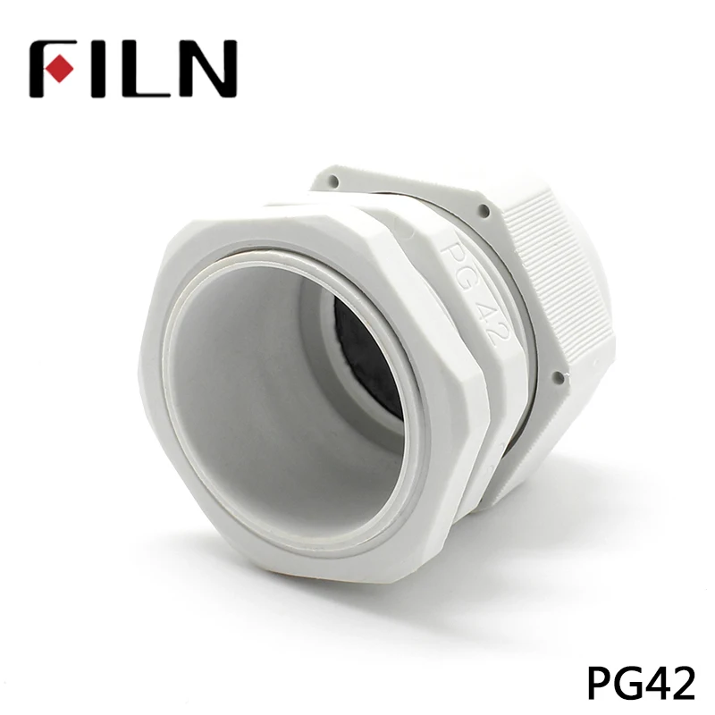 High Quality IP68 PG7 PG42 3-6.5MM Waterproof Nylon Cable Gland No Waterproof Gasket Plastic Cable Gland (3)