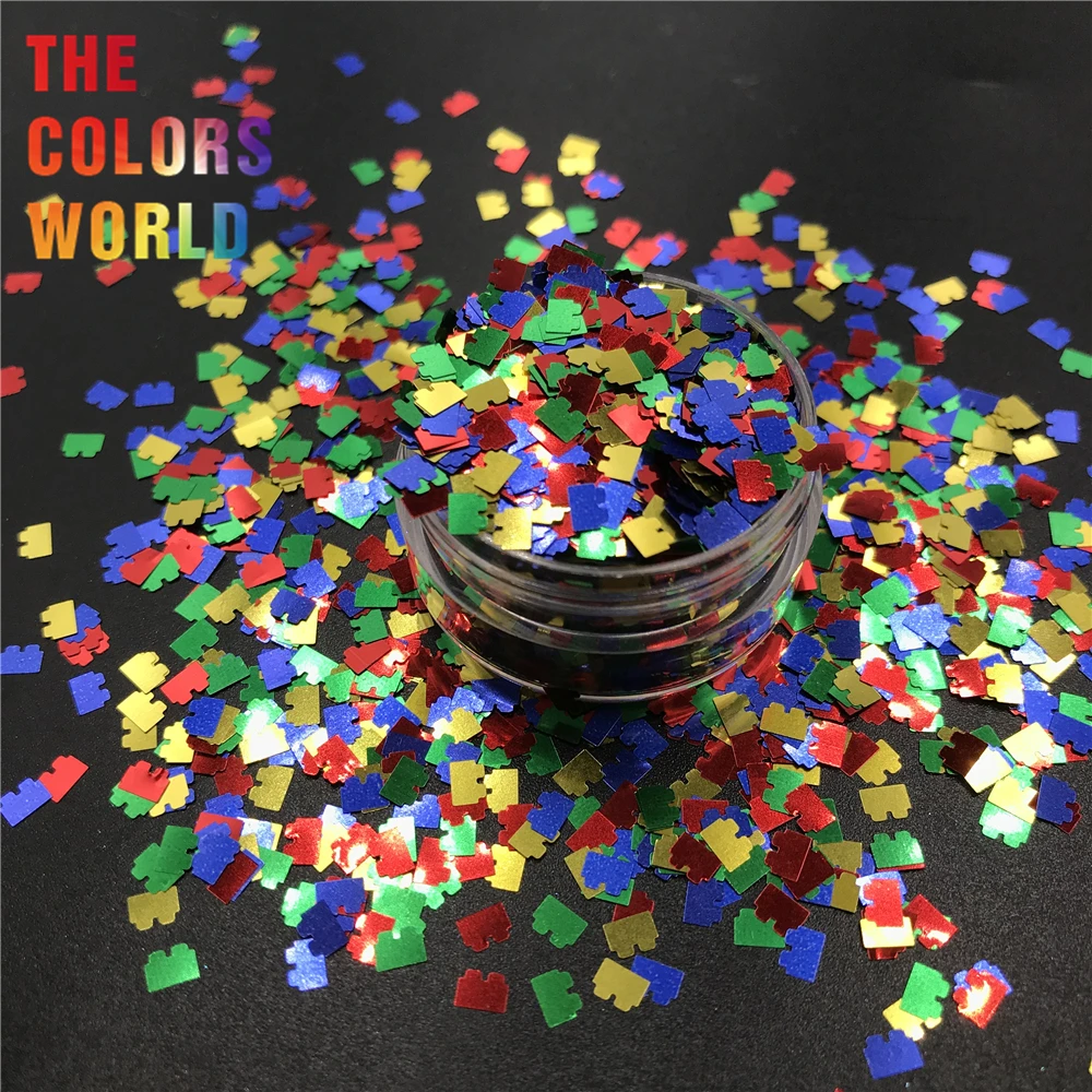 

Lego Neon Bright Matte Colors 4MM Solvent Resistant Nail Glitter Nail Art Decoration Henna Tumblers Crafts Festival Accessories