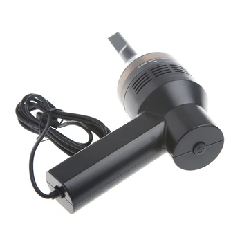 

New Mini USB Vacuum Cleaner Computer Keyboard Brush Handheld Dust Cleaning Kit