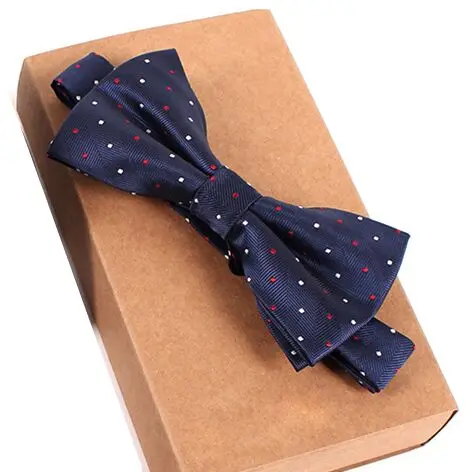 bow tie 22 Дизайнерский галстук-бабочка, высокое качество, мода, мужская рубашка, аксессуары, темно-синий, в горошек, галстук-бабочка для свадьбы, для мужчин,, вечерние, деловые, официальные - Цвет: bow tie 22