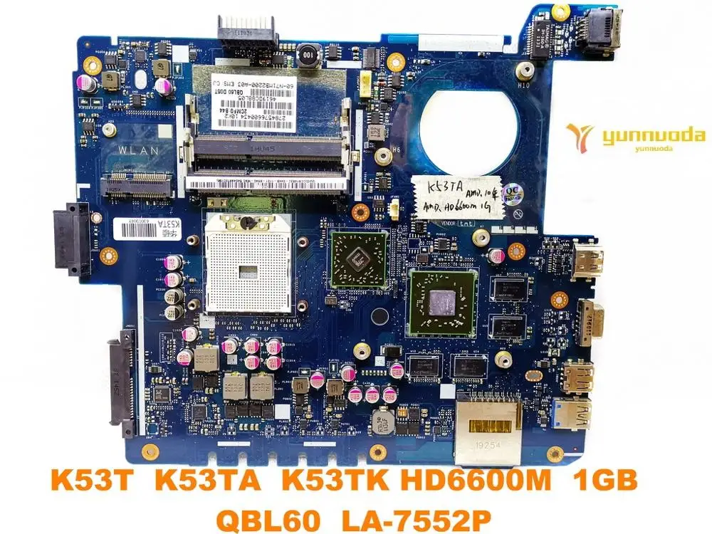 Placa-mãe Original para Asus K53t K53ta K53tt Hd6600m 1gb Qbl60 Envio