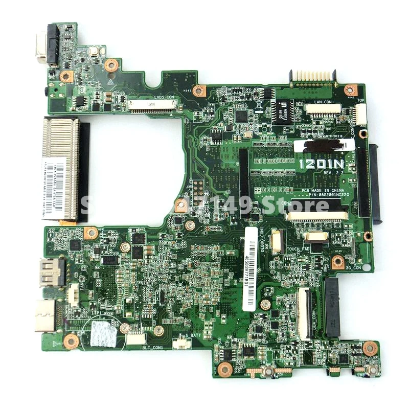 1201N Материнская плата Asus 1201 1201N Материнская плата ноутбука Тесты ОК