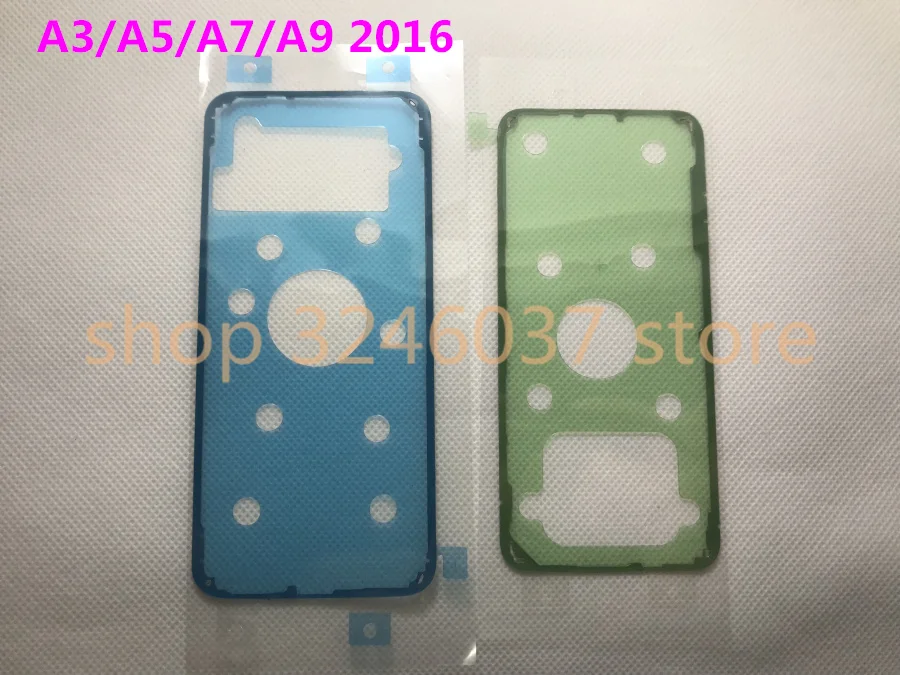 50 шт. Корпус Стикеры задняя крышка случае дверь клей для samsung Galaxy A3 A310 A5 A510 A7 A710 a9 ленты клей