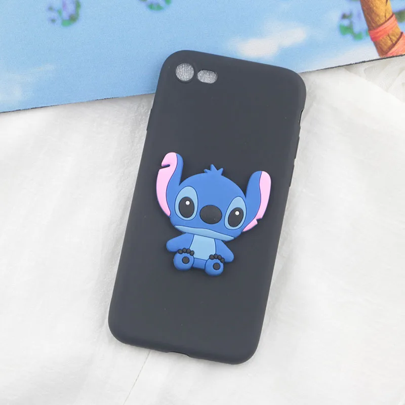 Black Stitch Милый чехол с рисунком стежка для huawei P30 Pro P20 P9 Plus P8 Lite P10 Selfie P Smart чехол s Totoro Pig мягкий чехол для телефона - Цвет: Black Stitch