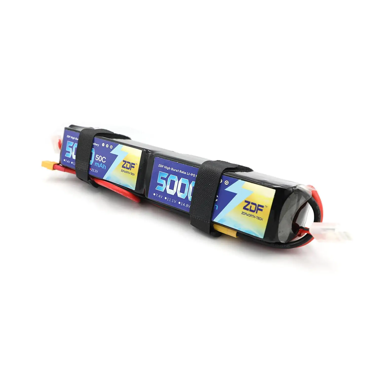 ZDF RC Lipo 12S батарея 44,4 V 5000mAh 50C Burst 100C для вертолета радиоуправляемая модель Радиоуправляемый Дрон Квадрокоптер Номинальная 5,0/5