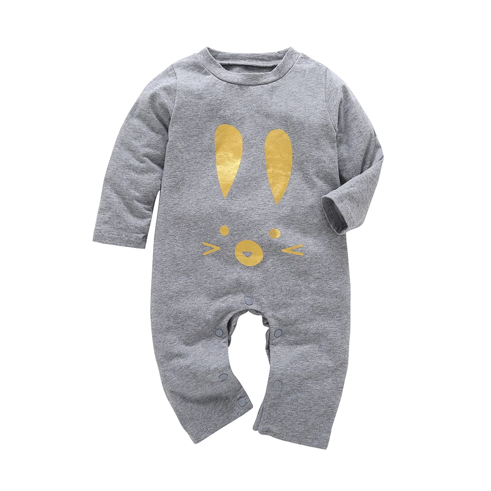 Новинка 2020 года Стильный хлопковый комбинезон с длинными рукавами для маленьких