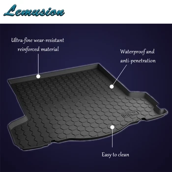 

1Set Car Cargo rear trunk mat For Lincoln MKZ MKC 2015 2016 2017 2018 Boot Liner Tray Waterproof Anti-slip mat Accessories