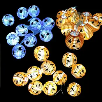 

Halloween Flash Small Lantern Light The Lamp Ghost Head Ted Decoration Bar Props Unisex Toy Plastic 2020