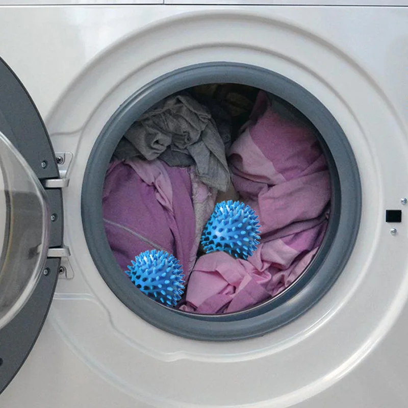 

Blue Reusable Washing Laundry Dryer Ball Cleaning Tools washing powder ball bathroom accessories washing machine cleaner