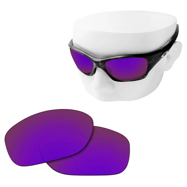 Purple Mirror Поляризованные Сменные линзы OOWLIT для солнцезащитных очков-oxley Pit Bull OO9127 - Цвет линз: Purple Mirror