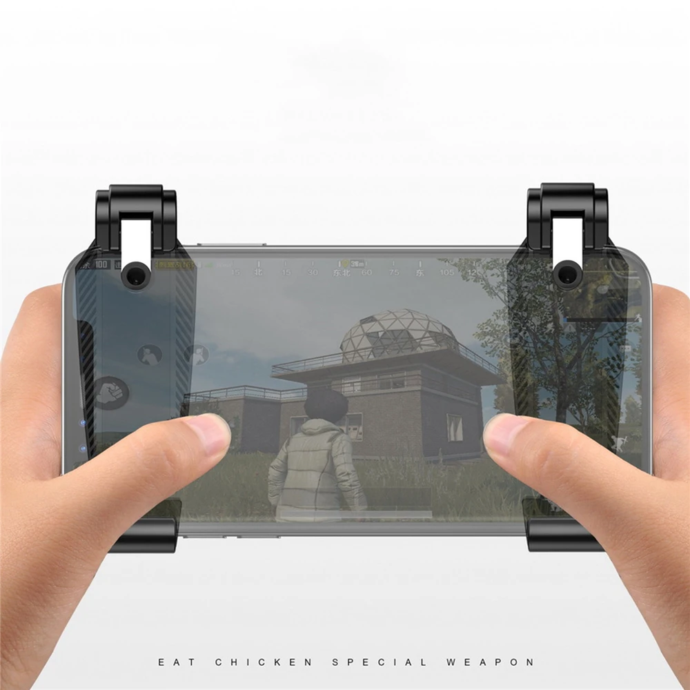  AK47 New L1R1 Game Trigger for PUBG Mobile Game Shooting Knob Lens Key Fire Button Aim Key Smart Ph