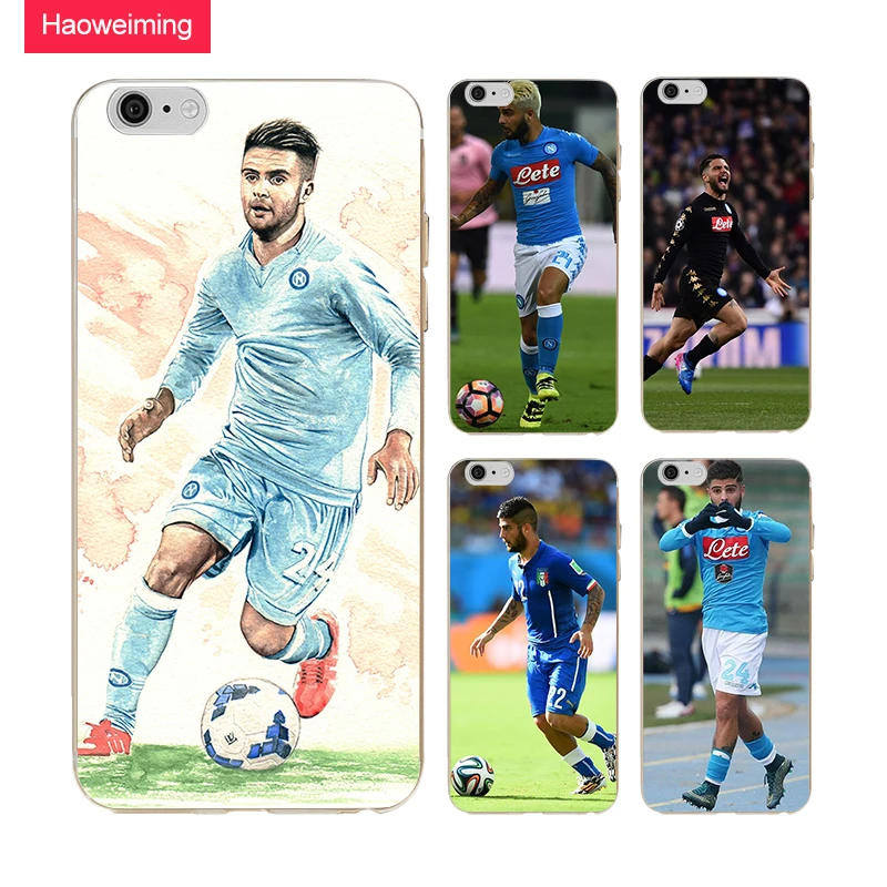Haoweiming Insigne лоренцо силиконовые силиконовый чехол для iphone X 4 4S 5 5S SE 6 S 7 8 плюс