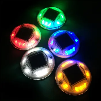 

Solar Energy 10LED Round UFO Waterproof Spike Lane Wall Control Light Outdoor solar garland numbers on the door
