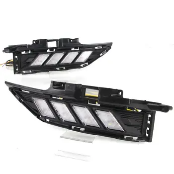 

2Pcs LED DRL Daytime Running Lights Fog light Driving Bumper Fit For Hyundai ENCINO 2018-2019