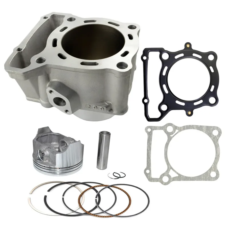 Детали двигателя мотоцикла для KAWASAKI KLX250 1993- KLX300 1996-2007 блок воздушных цилиндров и поршневой комплект и головка и базовый комплект прокладок