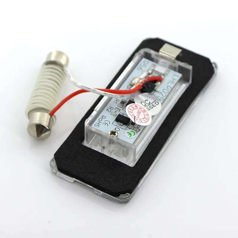 Apmatauto 2pcs CANbus 18SMD white License Plate Light LED Error Free Lamp For MINI Cooper R56 R57 R58 R59 Car Light Source
