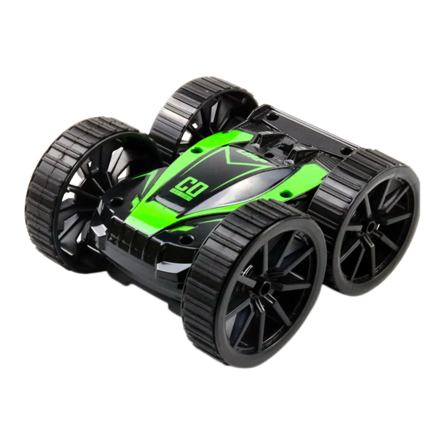 Green Rc автомобиль 4Wd грузовик весы двухсторонний 2,4 ГГц один ключ трансформация вездеход варанид скалолазание автомобиль пульт дистанционного управления игрушка - Цвет: Green