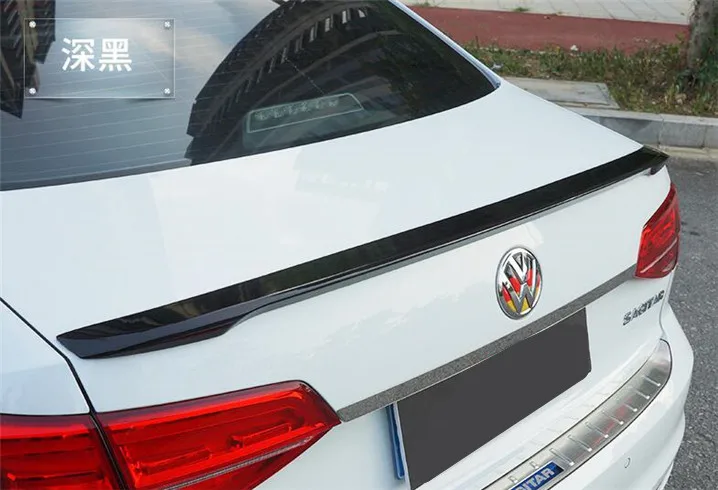 Для VW спойлер Jetta Высокое качество ABS Материал заднее крыло грунтовка цвет задний спойлер для Volkswagen спойлер Jetta