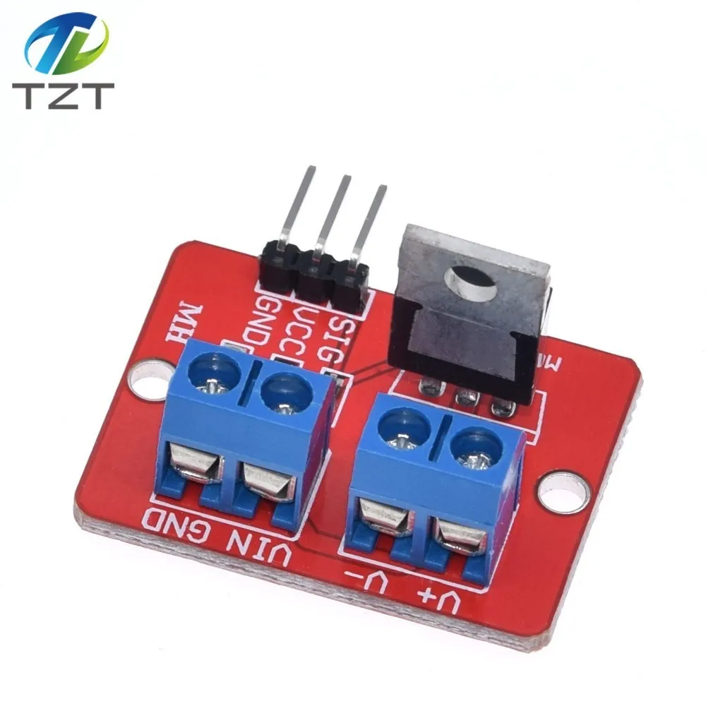 0-24V верхняя кнопка Mosfet IRF520 драйвер MOS модуль для Arduino MCU ARM Raspberry pi