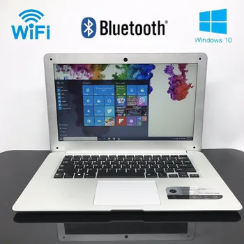 Windows10  14 inch 4G RAM 64G SSD In-tel Atom X5-Z8300 HDMI WIFI System Laptop with 10000mAh Battery bluetooth USB3.0