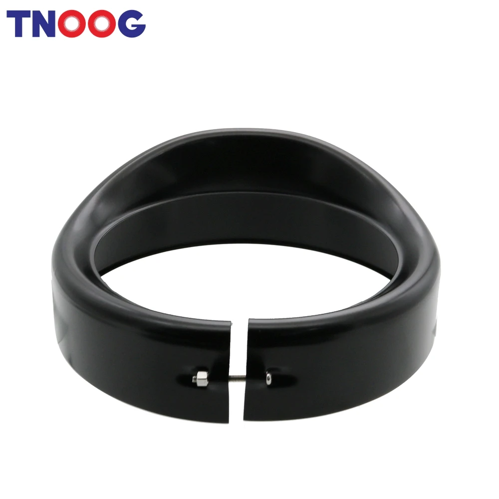 5.75'' Headlamp Visor for harley sportster 1200 Headlamp Trim Ring for