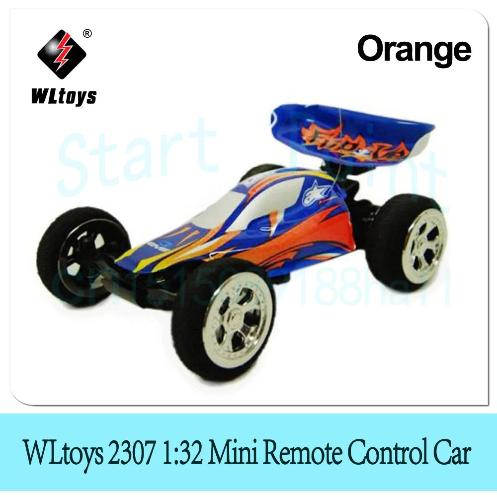 WL 2307 30 км/ч Багги высокоскоростной гоночный трюк супер автомобиль 1:32 Радиоуправляемый мини-автомобиль игрушка - Цвет: orange