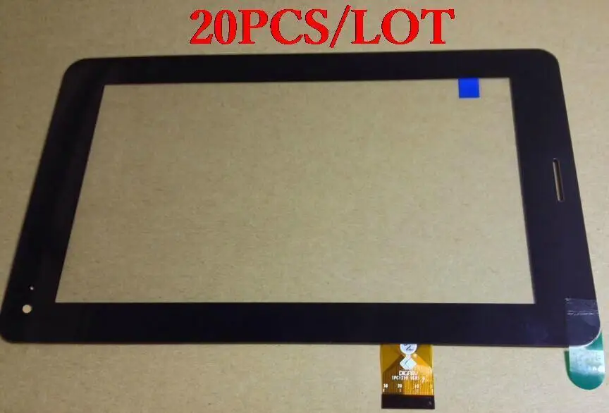 20 шт. Orignal Черный Новый 7 "Tablet tpc1219 ver1.0 tpc0533 сенсорный экран панели планшета Стекло Замена датчика Бесплатная доставка