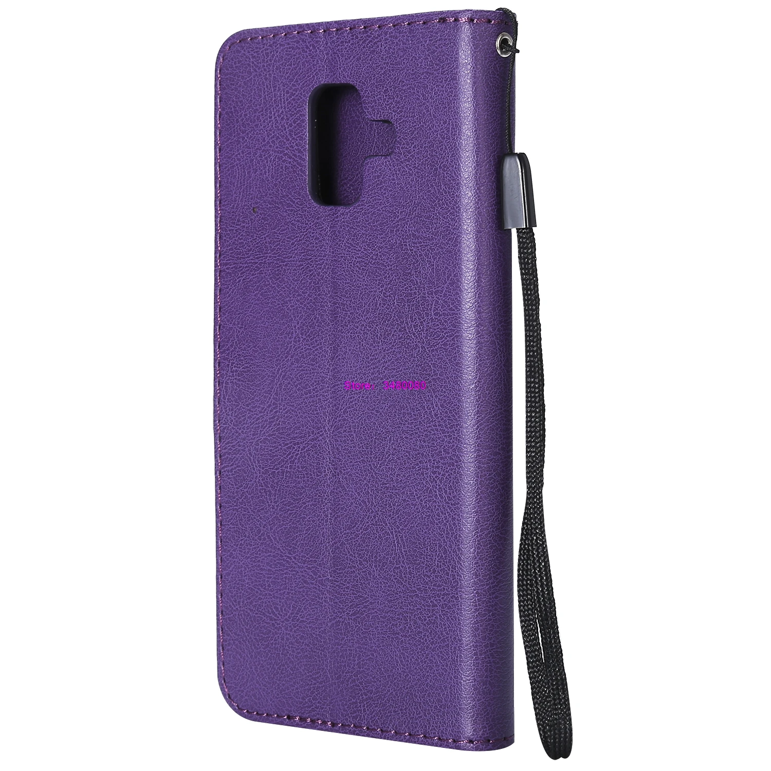 Чехол с откидной крышкой для samsung Galaxy A6 SM A600 A600FN чехол для телефона с бумажником подставкой кожаный чехол для samsung 6 SM-A600FN SM-A600FN/DS