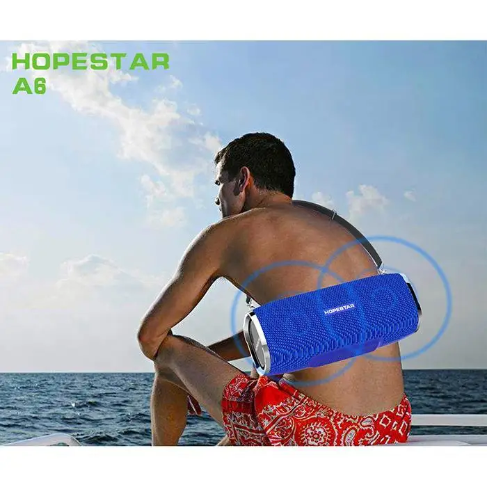 A6 портативный Водонепроницаемый Bluetooth динамик с power Bank беспроводной громкий динамик