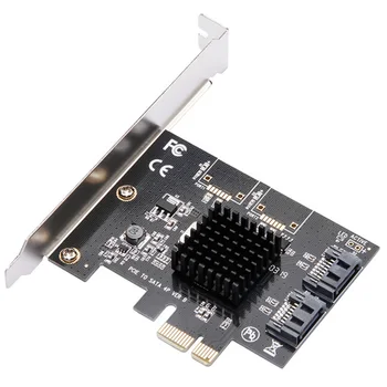 

Pcie Pci Express To Sata3.0 2-Port Sata Iii 6G Expansion Controller Adapter Card