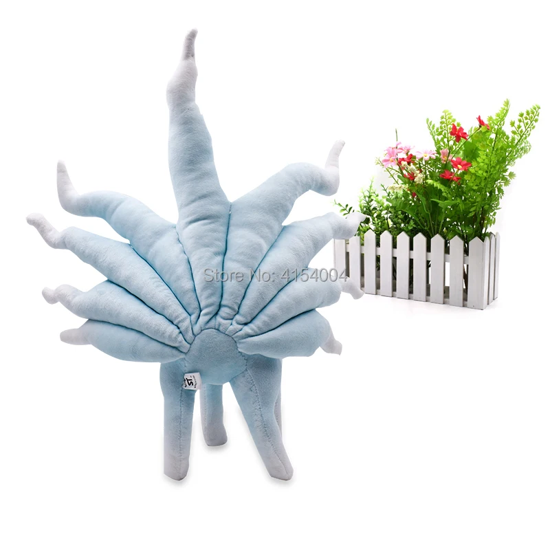 30 см Большой размер аниме Peluche стоячие игрушки ледяная алола Ninetales Мягкие плюшевые куклы отличный рождественский подарок для детей