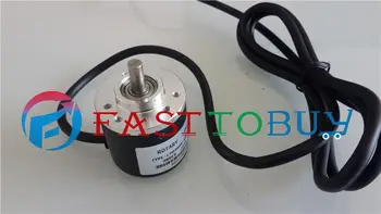 

NEW 300P/R NPN DC5~24V AB 2ph Shaft 6mm 1500rpm Incremental Photoelectric Rotary Encoder+1.5M Cable