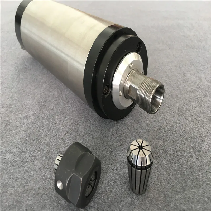 2.2kw воздушного охлаждения шпинделя 220 В ER20 80 мм фрезерование на фрезерном станке с ЧПУ мотор с 4 шт. подшипник для гравировки с ЧПУ