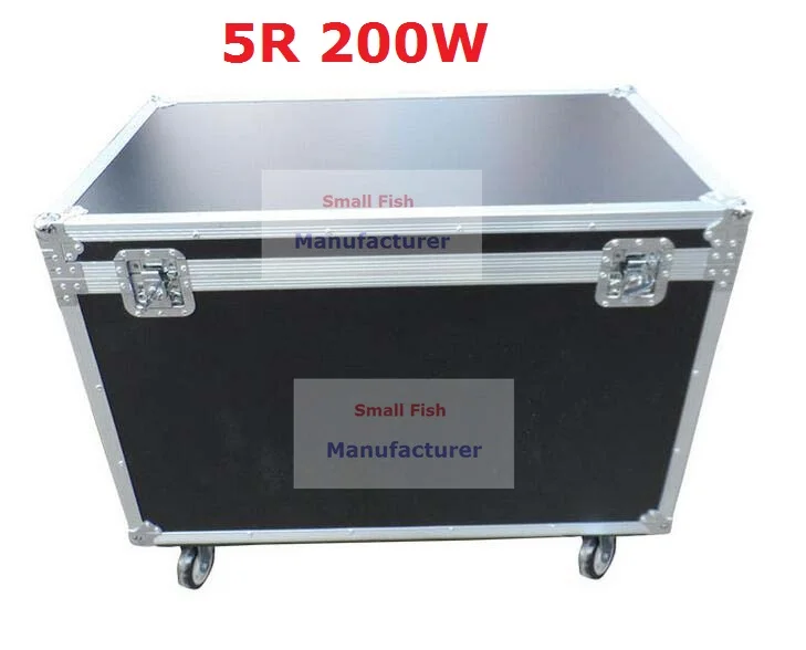 5R Flightcase 2х профессиональный сценический движущийся головной свет 5R 200 Вт/7R 230 Вт движущийся головной Луч света Электронный фукус концертное осветительное оборудование - Цвет: 5R Flightcase