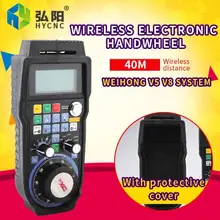 NC студии гравировальный станок ручка беспроводное ручное колесо WHB03B v8 система управления электронный маховик с дистанционным управлением