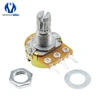 5PCS 3P WH148 Rotary Potentiometer Linear Taper 3 Pin Potentiometer 3PIN For Arduino With Cap 1K 5K 10K 20K 50K 100K 500K Ohm ► Photo 3/6