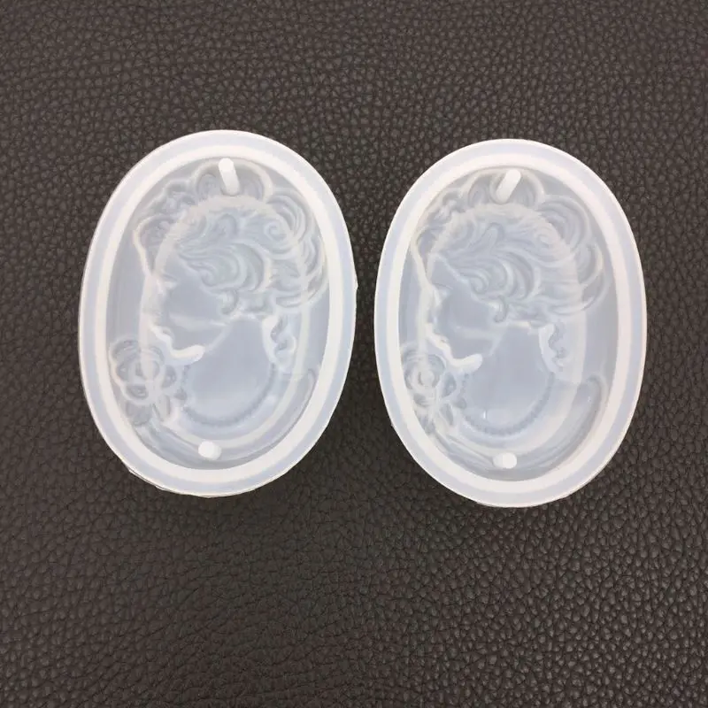 

DIY Crystal Epoxy Resin Silicone Mold Crafts Women Figure Objects Exquisite Luxury Jewelry Making Pendant Tools Molds Creative C