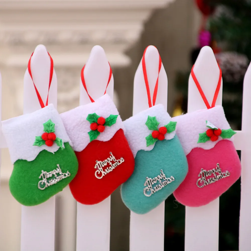 

2019 Christmas Decorations New Year Gifts Santa Snowman Socks Christmas Socks Gift colorful socks gift for children #25
