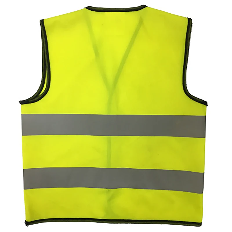 Reflective Vest Safety Clothing Mountaineering Warning Safety Clothing Jacket Yellow