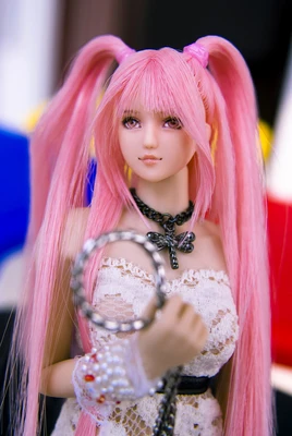 F Head Pale Skin Коллекционная 1/6 SNH 48 Nihon Junjo Kenji плотная голова черный/розовый цвет волос Девушка Глава Sculpt 1" бледно кожа фигурку - Цвет: F Head Pale Skin
