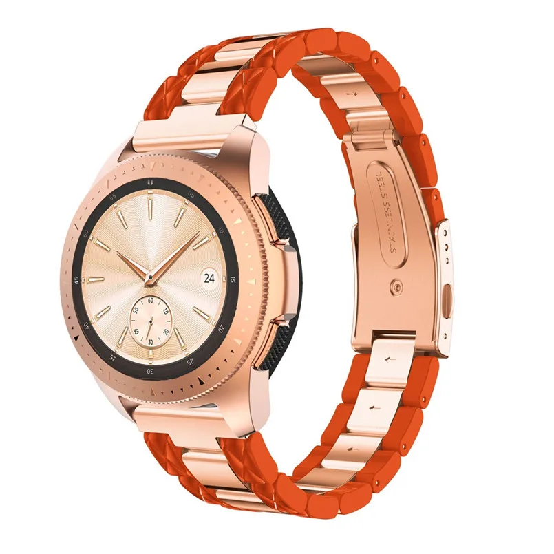 Роскошный ремешок для часов из нержавеющей стали Quick Release Easy Fit Wirstband для samsung Galaxy Watch 42 мм 3B10
