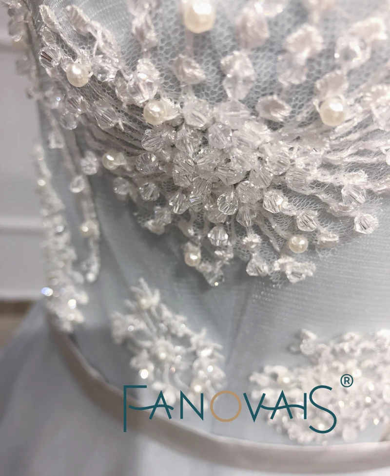"Светло-голубые вечерние платья с длинными рукавами Vestidos De Fiesta De Noche abiye gece elbisesi abendkleider robe de soiree longue "