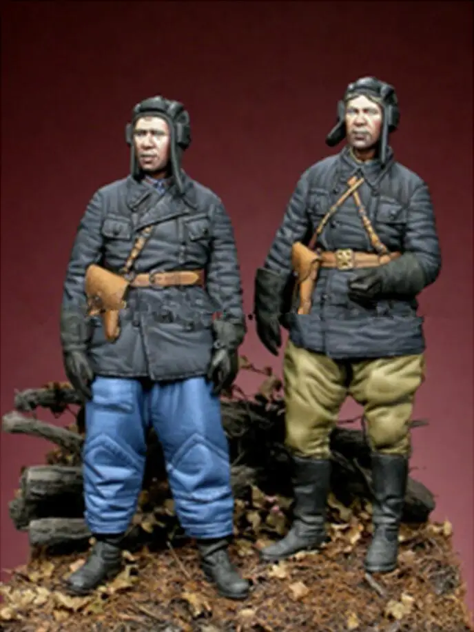 1/35 каучуковая фигурка модель комплект Unassambled Неокрашенная A102